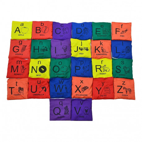 Võimlemiskotid tähestikuga NO10 VEDB-AZ5X5, komplekt