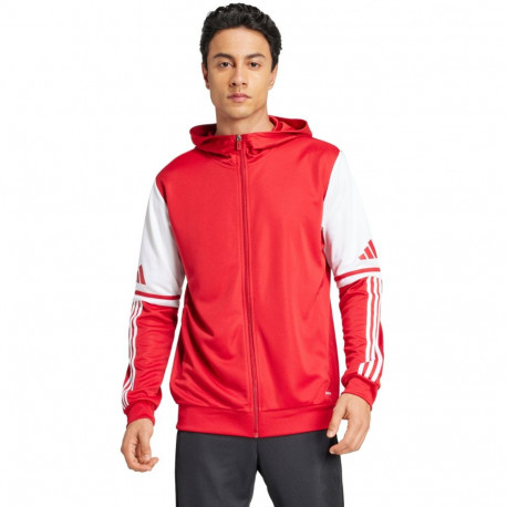 Adidas meeste kapuutsiga pusa Squadra 25 JD2990, punane