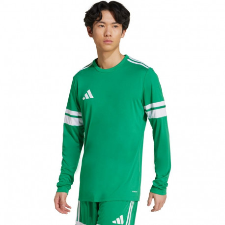 Adidas meeste särk Squadra 25 JN7490 pikkade varrukatega, roheline