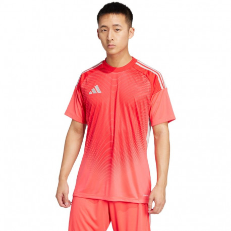 Adidas meeste väravavahi särk Tiro 25 Competition Jersey lühikeste varrukatega JI9717, punane