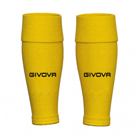 Givova jalgpalli säärised Calza Tubolare C063-0007, kollased