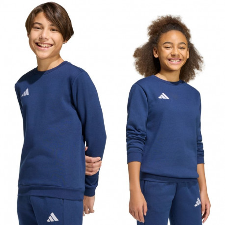 Adidas laste pusa Entrada 26 Sweat Top JZ6552, tumesinine