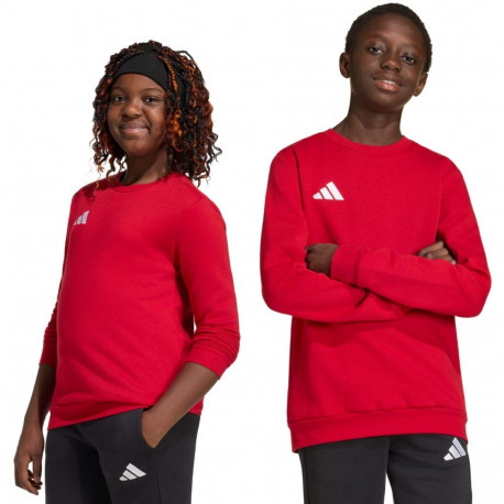 Adidas laste pusa Entrada 26 Sweat Top JZ6556, punane
