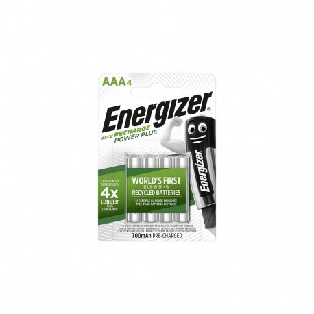 Rechargeable Battery - Energizer Accu Recharge Power Plus 700 mAh AAA Silver