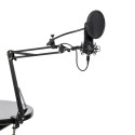 Microphone Set - Stagg SUM45 USB Condenser Mic With Shock Mount, Pop Filter