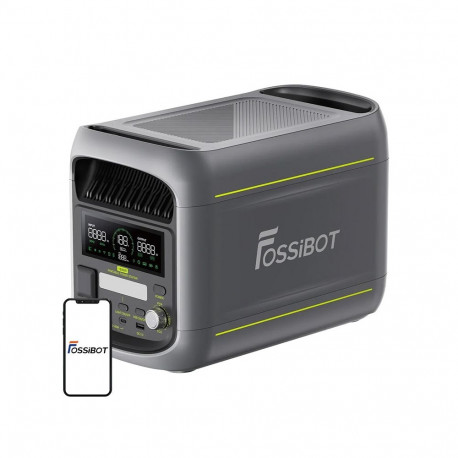FOSSIBOT F1800 1800W Charging Station (Gray)