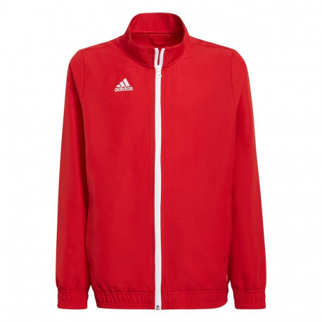 Bluza dla dzieci adidas Entrada 22 Presentation Jacket czerwona H57540