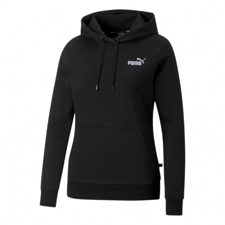 Bluza damska Puma ESS+ Embroidery Hoodie FL czarna 670004 01