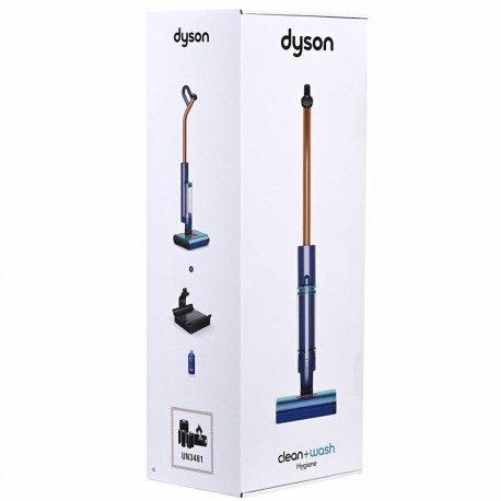 Dyson põrandapesur Clean + Wash Hygiene akutoitega kuiv- ja märgpuhastusega kotita, sinine, vask