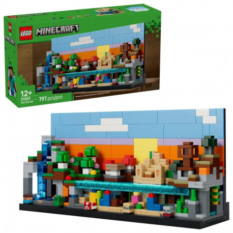 LEGO komplekt 21589 Minecraft minibiomid