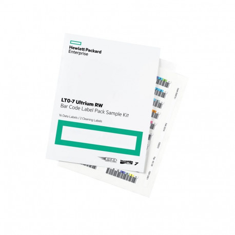 HPE vöötkoodietikettide komplekt LTO-7 Ultrium RW