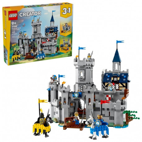 LEGO ehituskomplekt 31168 CREATOR 3-ühes keskaegne hobune, rüütel ja loss