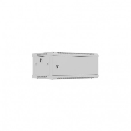 LANBERG rack-kapp 19" 4U 600x450 metallist uks tasapakis, hall