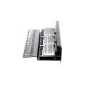 Patch panel 19'' Netrack 24-porty kat. 6 UTP,  z półką