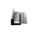 Patch panel 19'' Netrack 24-porty kat. 6 UTP,  z półką