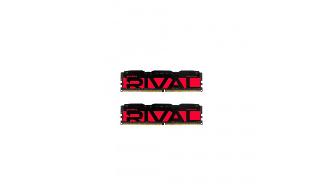 PC memory DDR4 Rival Radiant 64GB (2*32)/3200 CL18 red