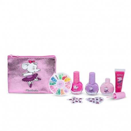 MARTINELIA MAGIC BALLET NAILS & CASE lote 7 pz