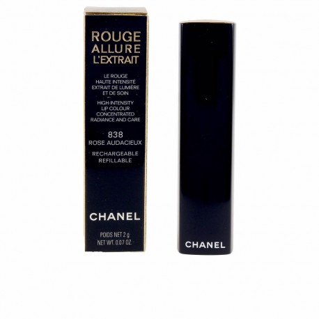 CHANEL huulepulk ROUGE ALLURE L'EXTRAIT #838 täidetav 2gr, julge roosa