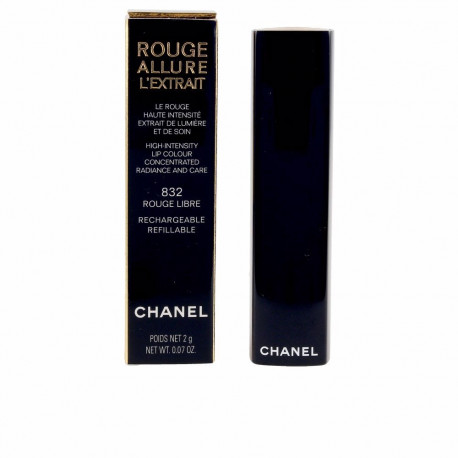 CHANEL huulepulk ROUGE ALLURE L'EXTRAIT #832 täidetav 2gr, punane