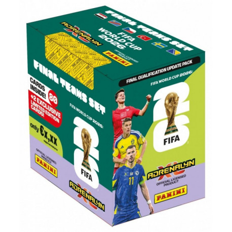 Panini jalgpallikaardid FIFA World Cup 2026 Final Teams Set