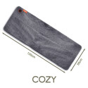 Bodi-Tek COZY Heated Throw, Grey