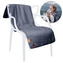 Bodi-Tek COZY Heated Throw, Grey