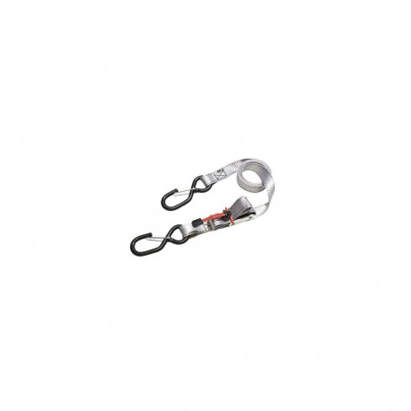 MASTER LOCK 1,80m x 25mm spring clam tie down; 4-pack; grey