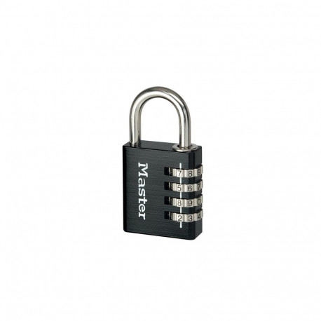 MASTER LOCK 40mm set-your-own combination padlock; black