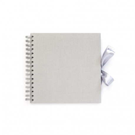Album Canvas Light Grey 20.5x20.5cm, 30 lehte
