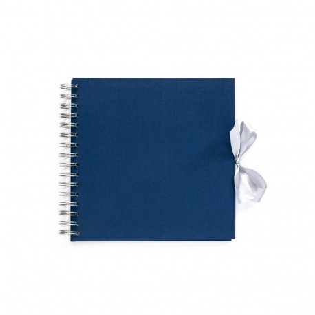 Album Canvas Navy Blue 20.5x20.5cm, 30 lehte