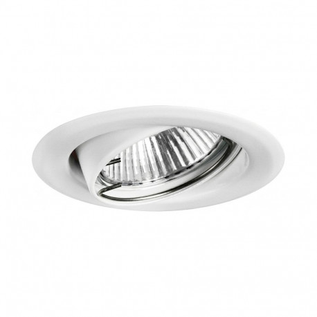 Brumberg 01-71010 NV süvistatav valgusti 50W GX5,3, raud, suunatav, valge