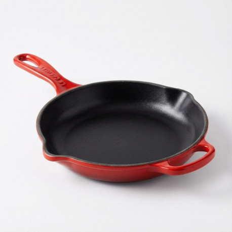 "Le Creuset Brat- und Servierpfan Gusseisen Schwarz 23 cm"