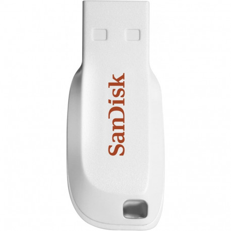 "STICK Sandisk Cruzer Blade - USB-Flash-Laufwerk - 16 GB - USB 2.0 - wei"