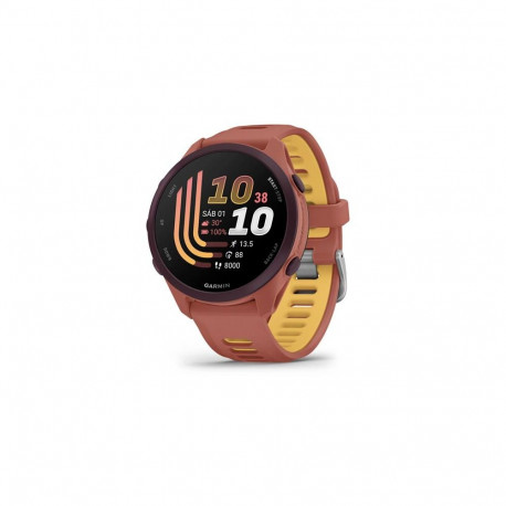 Garmin Forerunner 170 Music smartwatch, Red Pink with Red Pink/Mango Band