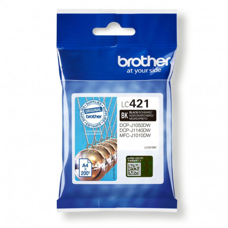 Brother Ink LC 421 black Schwarz (LC421bk)