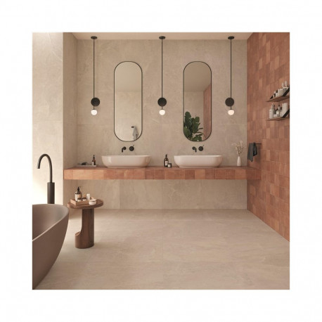 GRES THE ROCK keraamiline plaat 60X120 (1.44) matt, kreem