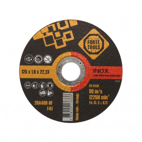 FORTE TOOL lõikeketas 125x1.6x22.23mm