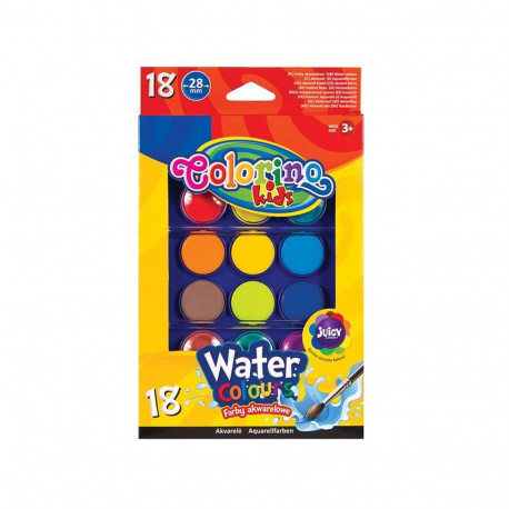WATER COLORS 18 COLORS 54737PTR