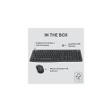 Logitech MK370 Combo for Business Wireless Keyboard + Mouse, RF Wireless+Bluetooth, US Int, Graphite