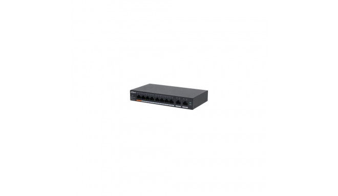 Switch|DAHUA|CS4010-8GT-60|Switch type Managed|Switch layer L2|Form factor Desktop/Wall-Mounting|10x