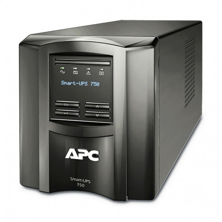 Uninterruptible Power Supply - APC Smart-UPS 750VA LCD 230V With SmartConnect, 6 AC Outlets, Line-In