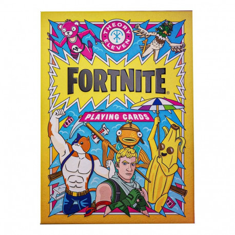 Playing Cards - Theory11 Fortnite Playing Cards, 52 Cards, 2 Jokers, 2 Fortnite Cards