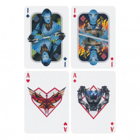 Playing Cards - Theory11 Avatar Playing Cards, 52 Cards, 2 Jokers, Blue