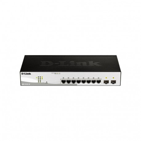 Network Switch - D-Link DGS-1210-10 8-Port Gigabit PoE Managed Switch