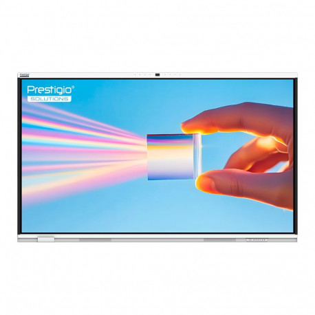 PRESTIGIO SOLUTIONS Multiboard 86'' Prism, Android 14, Google EDLA, AI Camera, 8/128GB, 50TP
