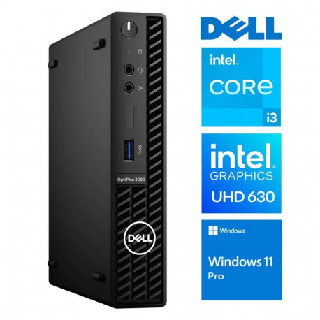 DELL 3090 Micro i3-10100 16GB 1TB SSD M.2 NVME WiFi WIN11Pro