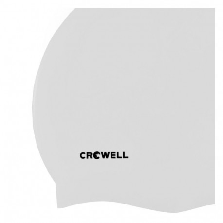 Crowell ujumismüts Mono Breeze kol.10 silikoonist, valge