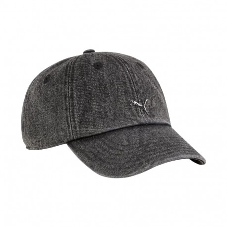 Czapka z daszkiem Puma Wardrobe Ess Matal Dad szara 25968 01 M