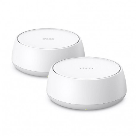TP-LINK traadita ruuterid DECO BE25 2-pakk 5000 Mbps mesh Wi-Fi 2×2.5GbE LAN/WAN pordid 2, 4 antenni