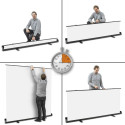 Walimex pro rullitav taustapaneel 210x220cm, valge